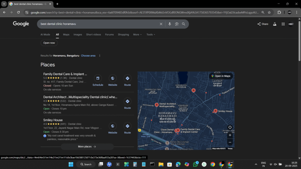 How Starrayto Responded to Family Dental Care