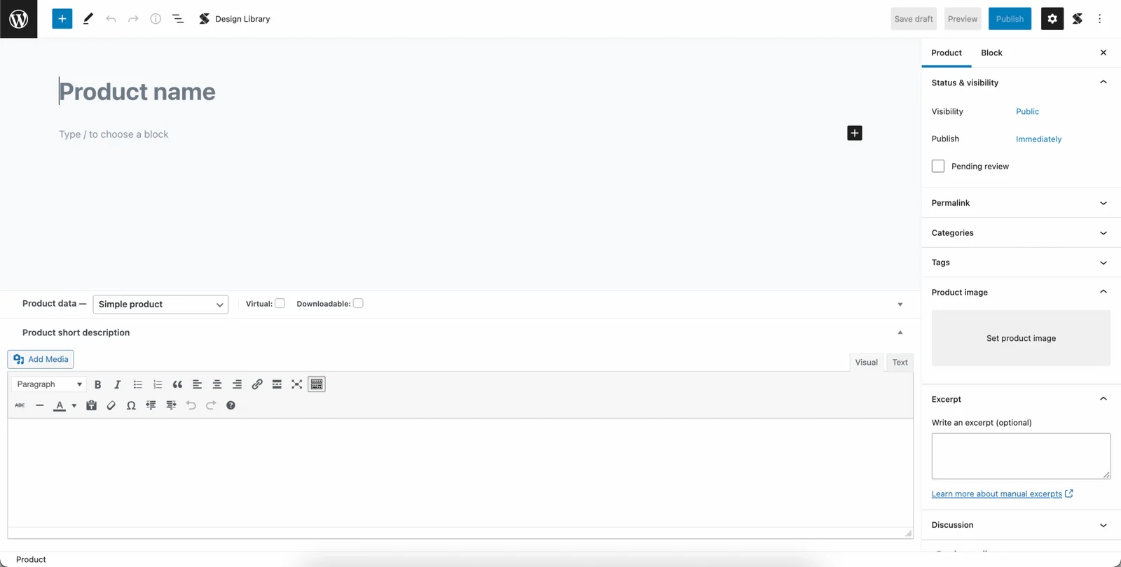 Start Using the Block Editor in product pages Start Using the Block Editor in product pages