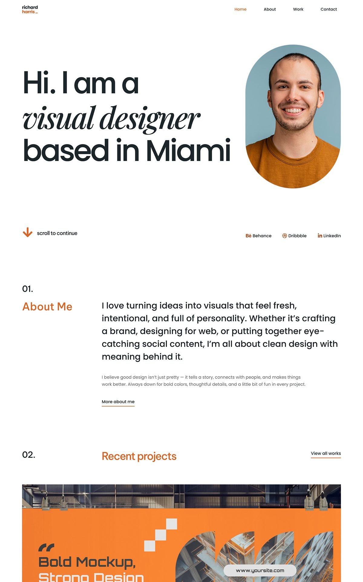 Portfolio Websites Design In Bangalore
