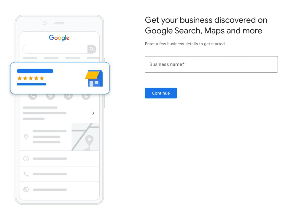 Google My Business Setup