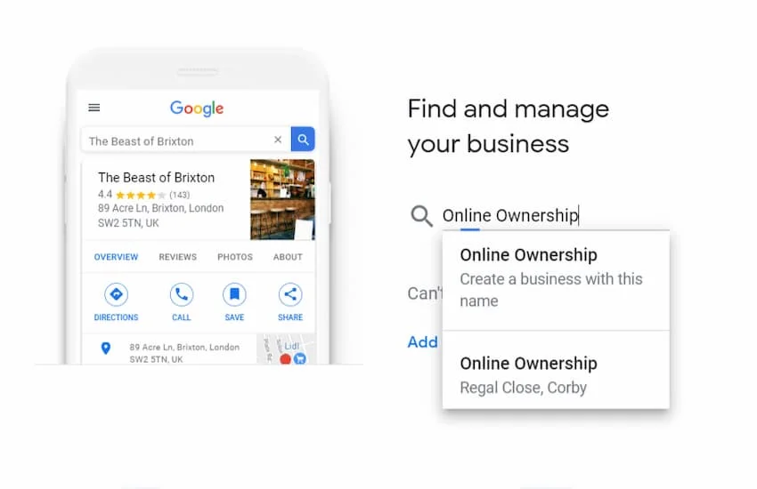 Google My Business Optimization
