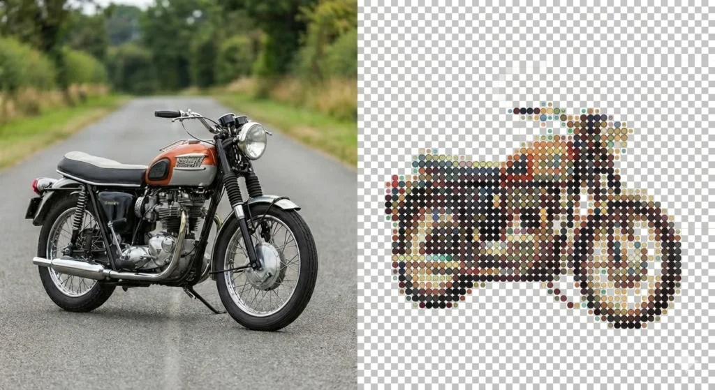 Convert images into dot art instantly. Perfect for social media comments and chats Convert images into dot art instantly. Perfect for social media comments and chats