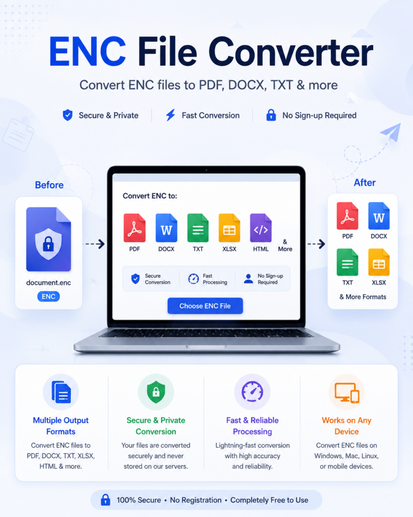ENC File Converter Online ENC File Converter Online