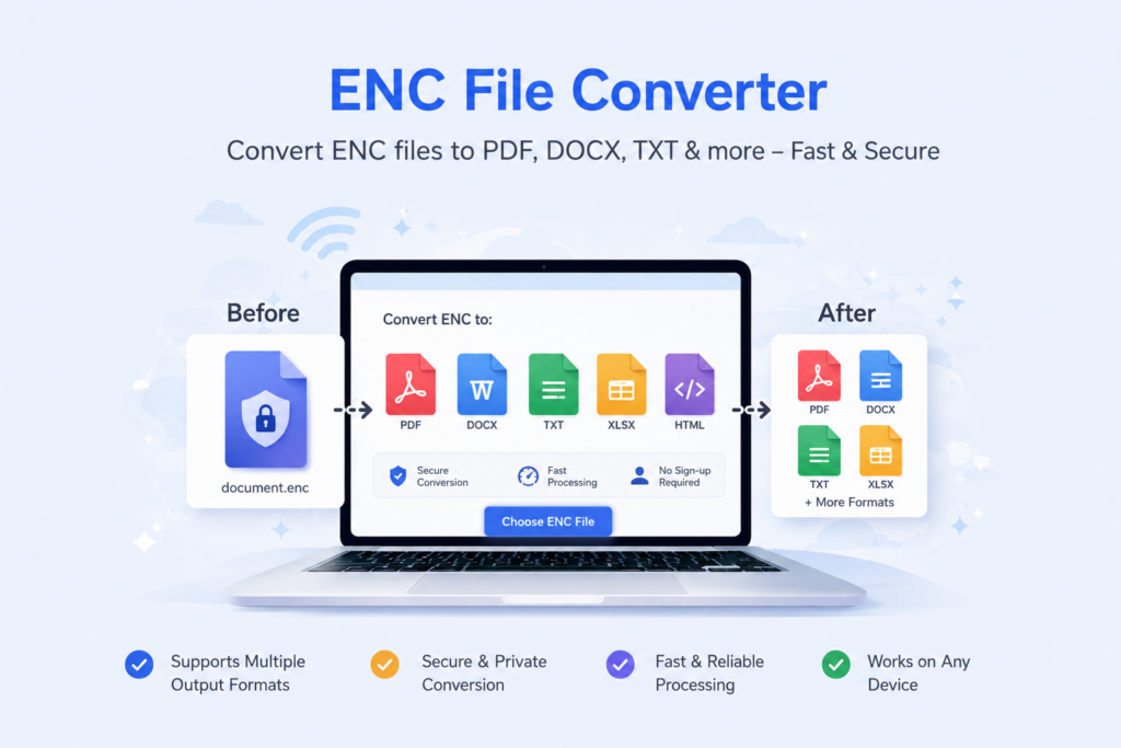 Free ENC File Converter Online Free ENC File Converter Online