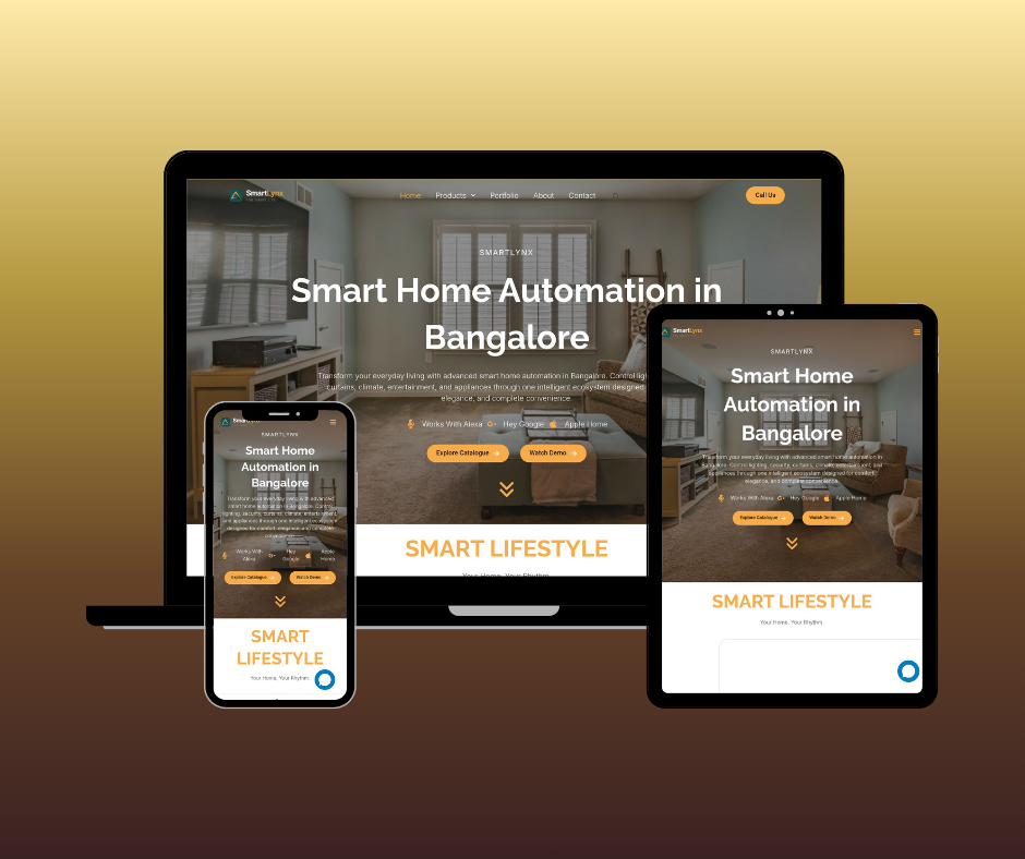 Smartlynx Website Design Portfolio