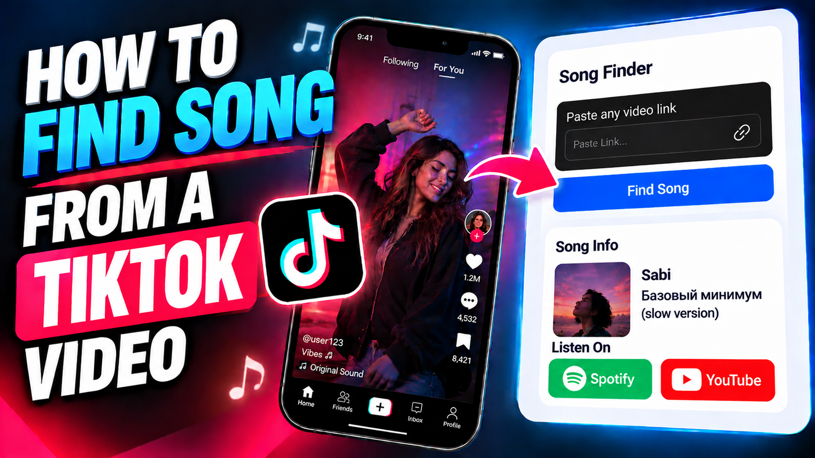 How to Find a Song from a TikTok Video Using a Link